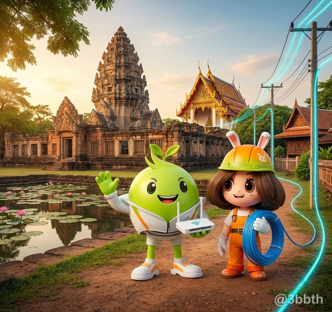 3BB เน็ตบ้านไฟเบอร์ อำเภอพิมาย นครราชสีมา